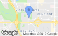 Map of Hamptons, AB