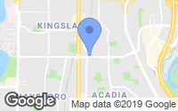 Map of Hamptons, AB