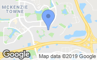 Map of Hamptons, AB