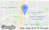 Map of Hamptons, AB