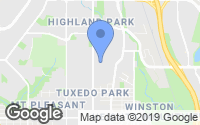 Map of Hamptons, AB