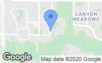 Map of Hamptons, AB