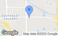 Map of Hamptons, AB
