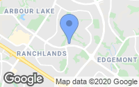 Map of Hamptons, AB