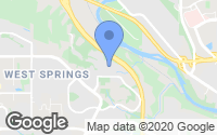 Map of Hamptons, AB