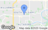 Map of Hamptons, AB