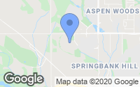 Map of Hamptons, AB