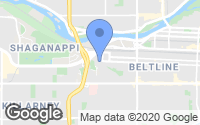 Map of Hamptons, AB