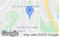 Map of Hamptons, AB