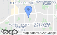 Map of Hamptons, AB