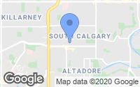 Map of Hamptons, AB